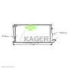 KAGER 31-3607 Radiator, engine cooling